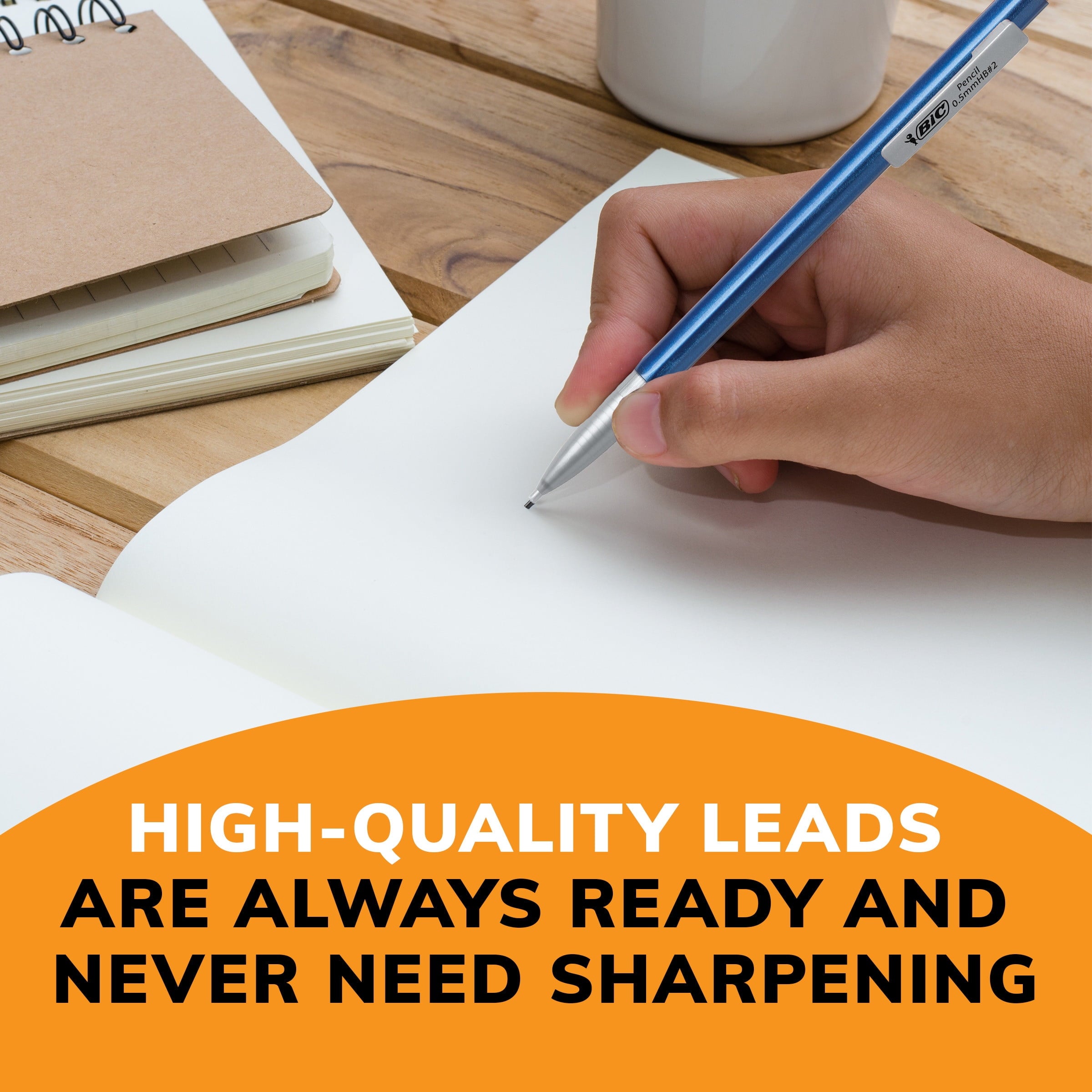 BIC Xtra-Precision Mechanical Pencils, Fine Point 0.5mm, Six Packs, 144 Pencils