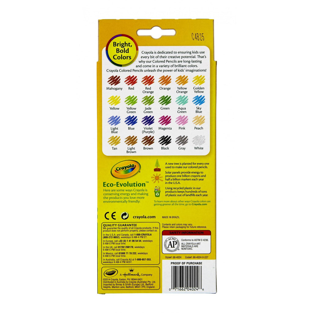 Crayola Colored Pencils 24 ct. (Pack of 2)