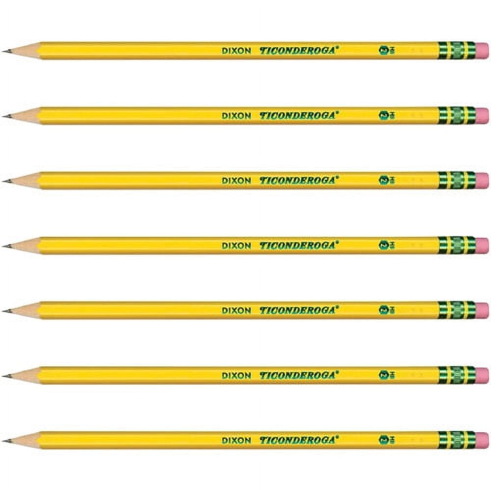 Ticonderoga Presharpened No. 2 Pencils #2 Lead - Yellow Cedar Barrel - 30 / Box
