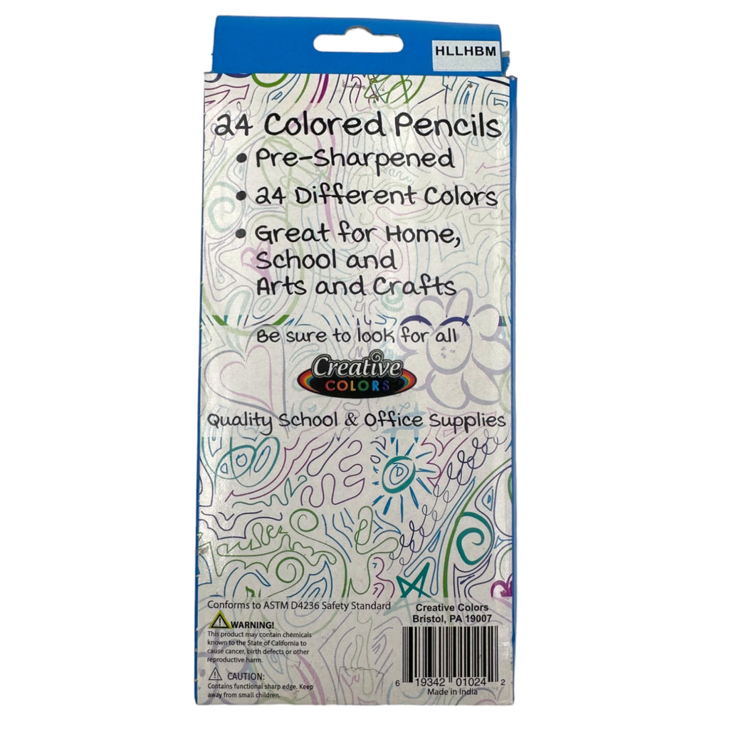 New Seasons Relax & Color Colored Pencil (24 Count)