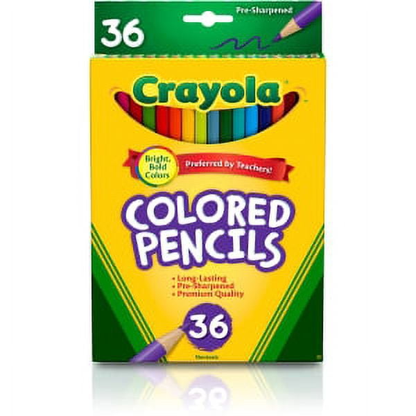 Crayola Colored Pencils, Long, 36 Ct (3 Pack) (Bundle)