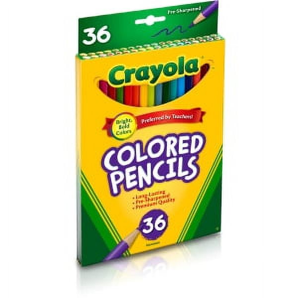 Crayola Colored Pencils, Long, 36 Ct (3 Pack) (Bundle)
