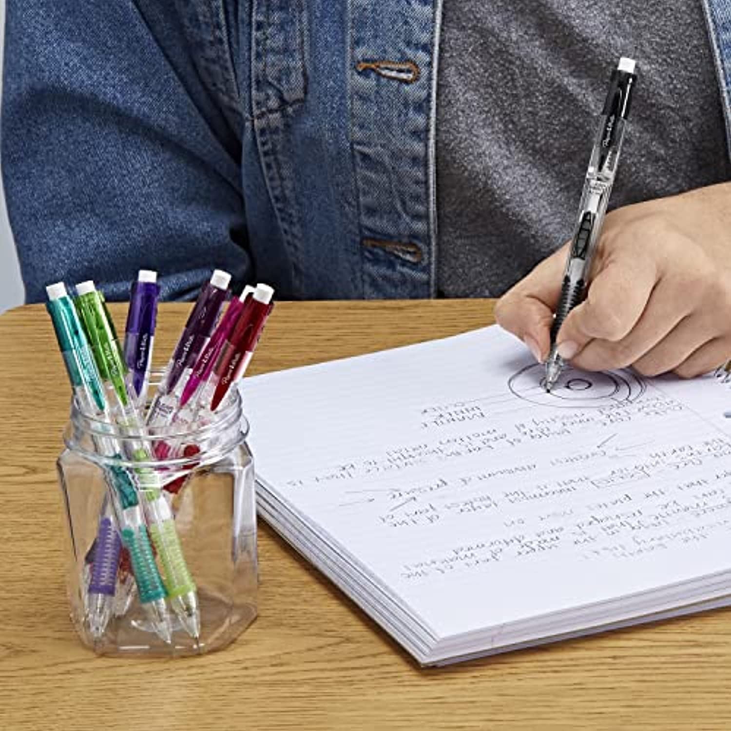 Papermate Clearpoint Mechanical Pencil Starter Set,  Assorted Color Pencils (...