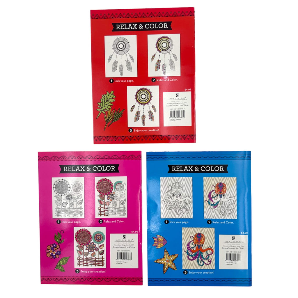 New Seasons Relax & Color Colored Pencil (24 Count)