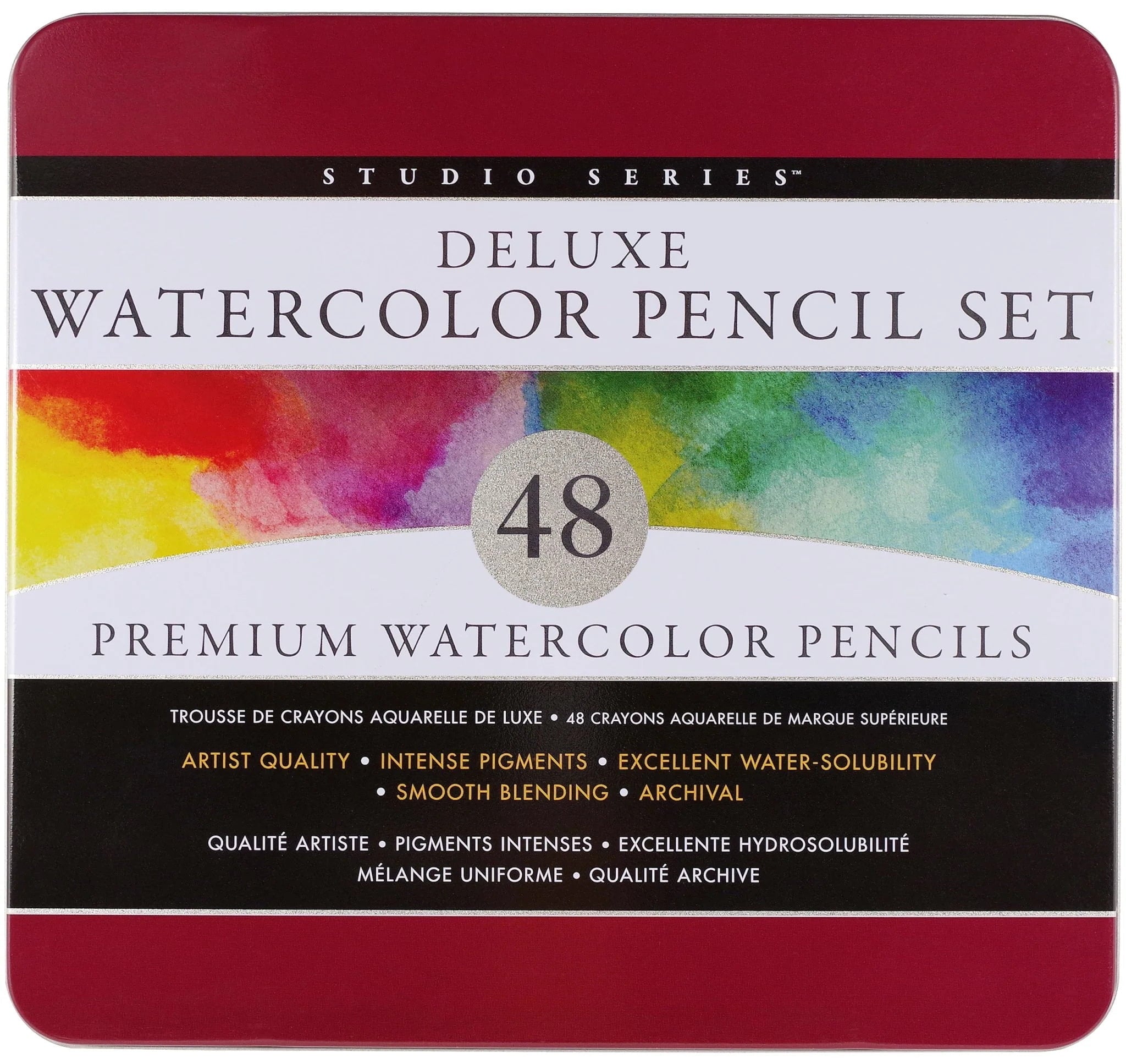 Studio Series Watercolor Pencil Set, (Hardcover)
