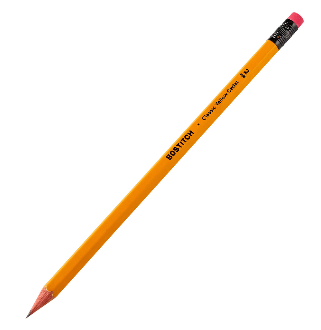 Bostitch Office Premium American Cedar Pencils, 2-Pack (BACP12Y-2PK)