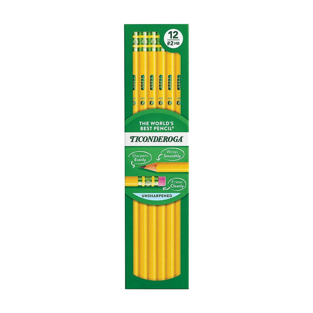 Dixon The World's Best Pencil Wooden Pencils No. 2 Soft Lead Dozen (13882) 487129