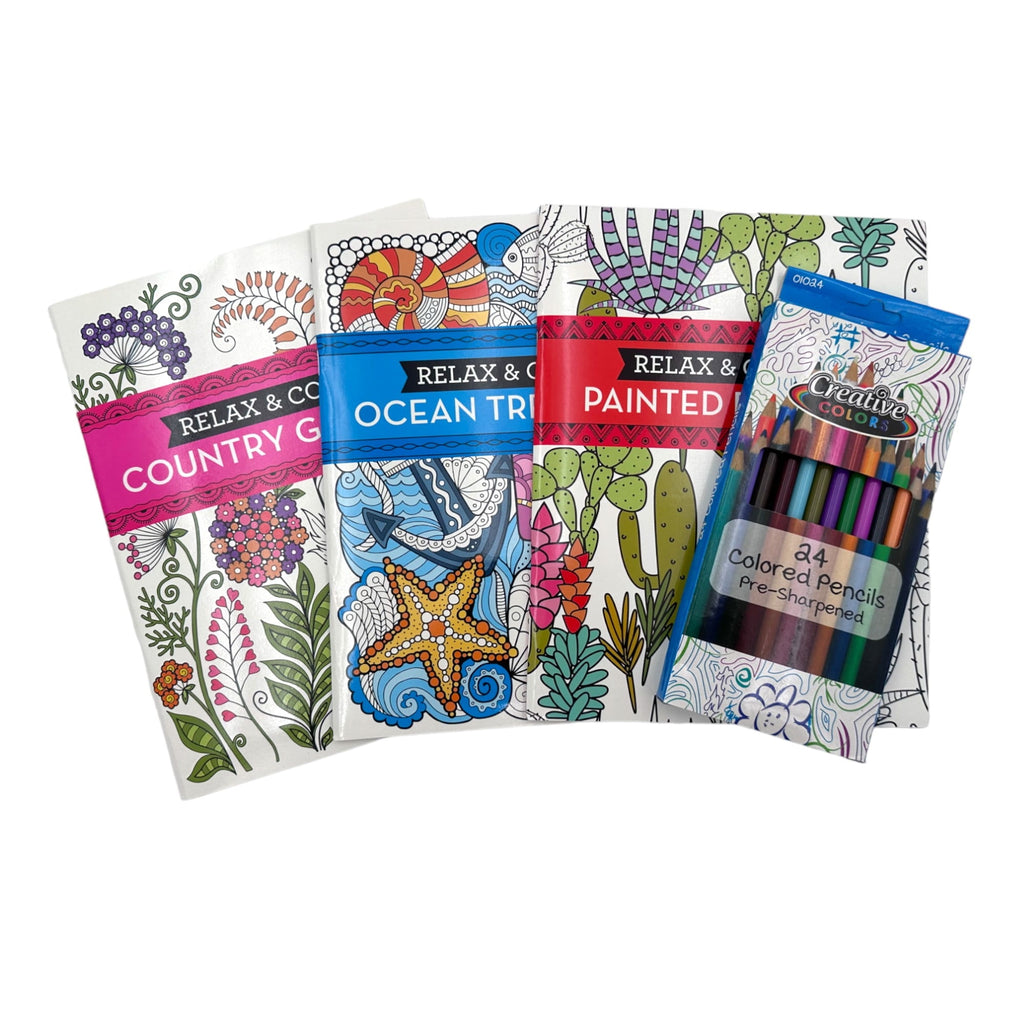 New Seasons Relax & Color Colored Pencil (24 Count)