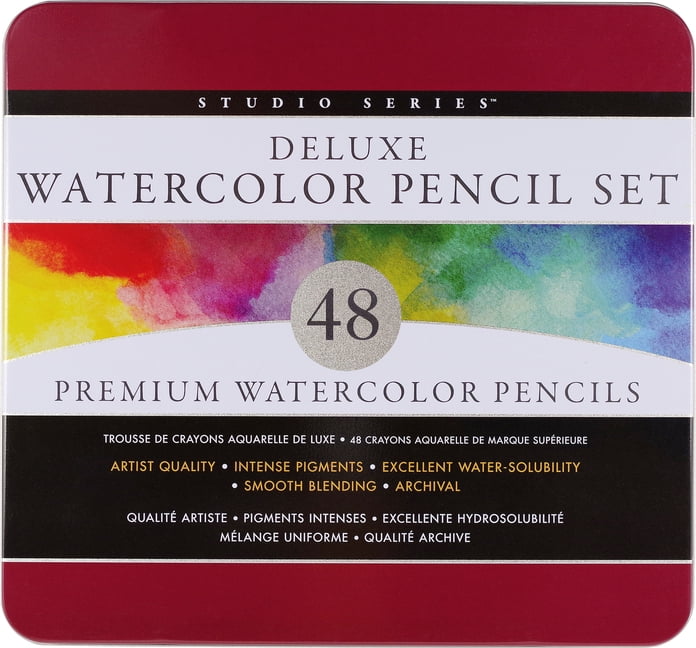 Studio Series Watercolor Pencil Set, (Hardcover)