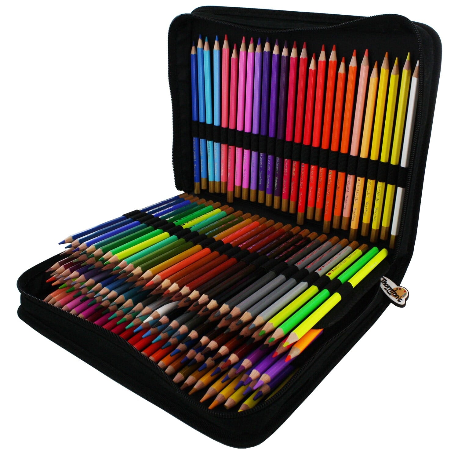 Colored Pencil Set & Zippered Case 150/Pkg-Assorted