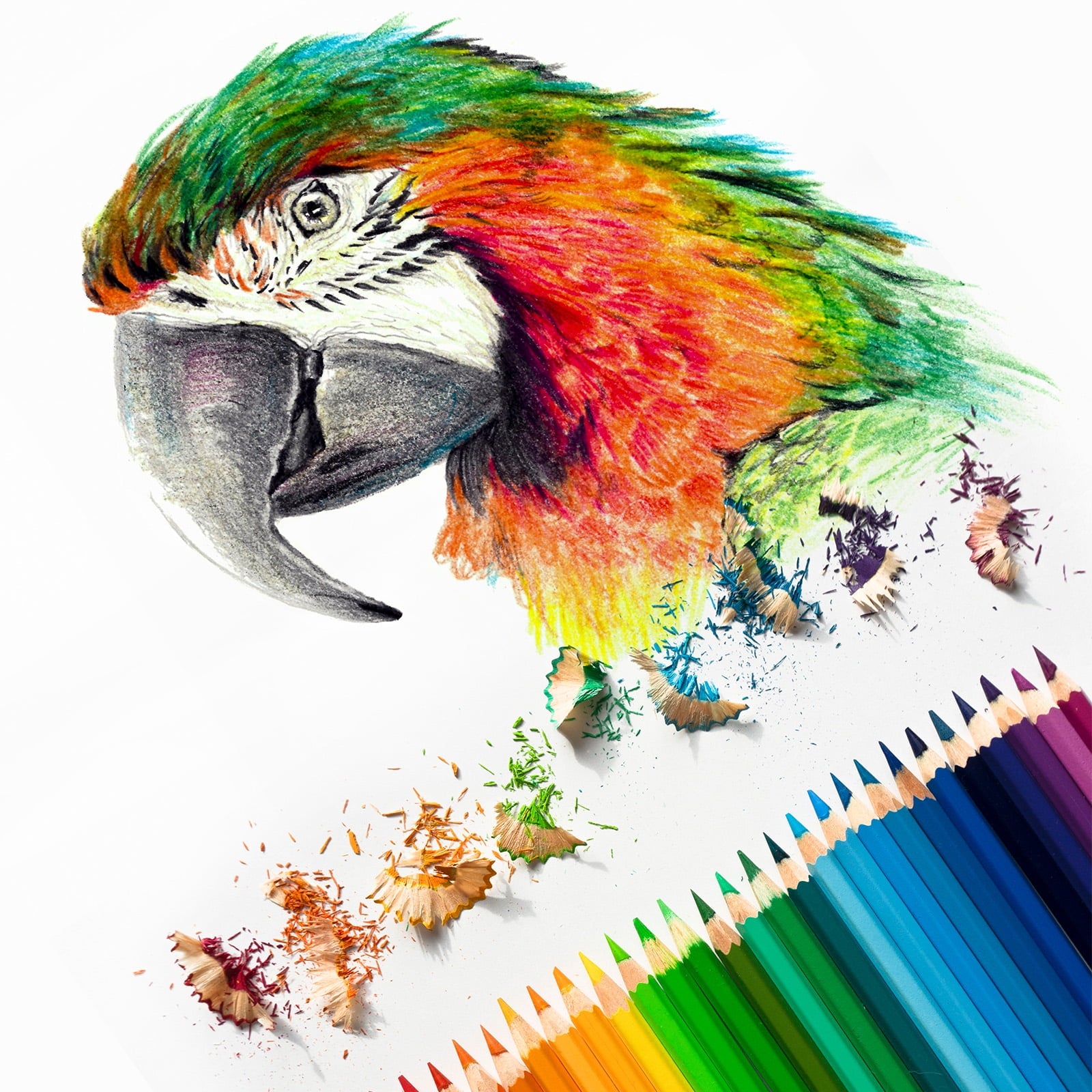 Uxcell Watercolor Pencil for Blending, Coloring, Sketch Drawing, Painting, 6Pcs, Black