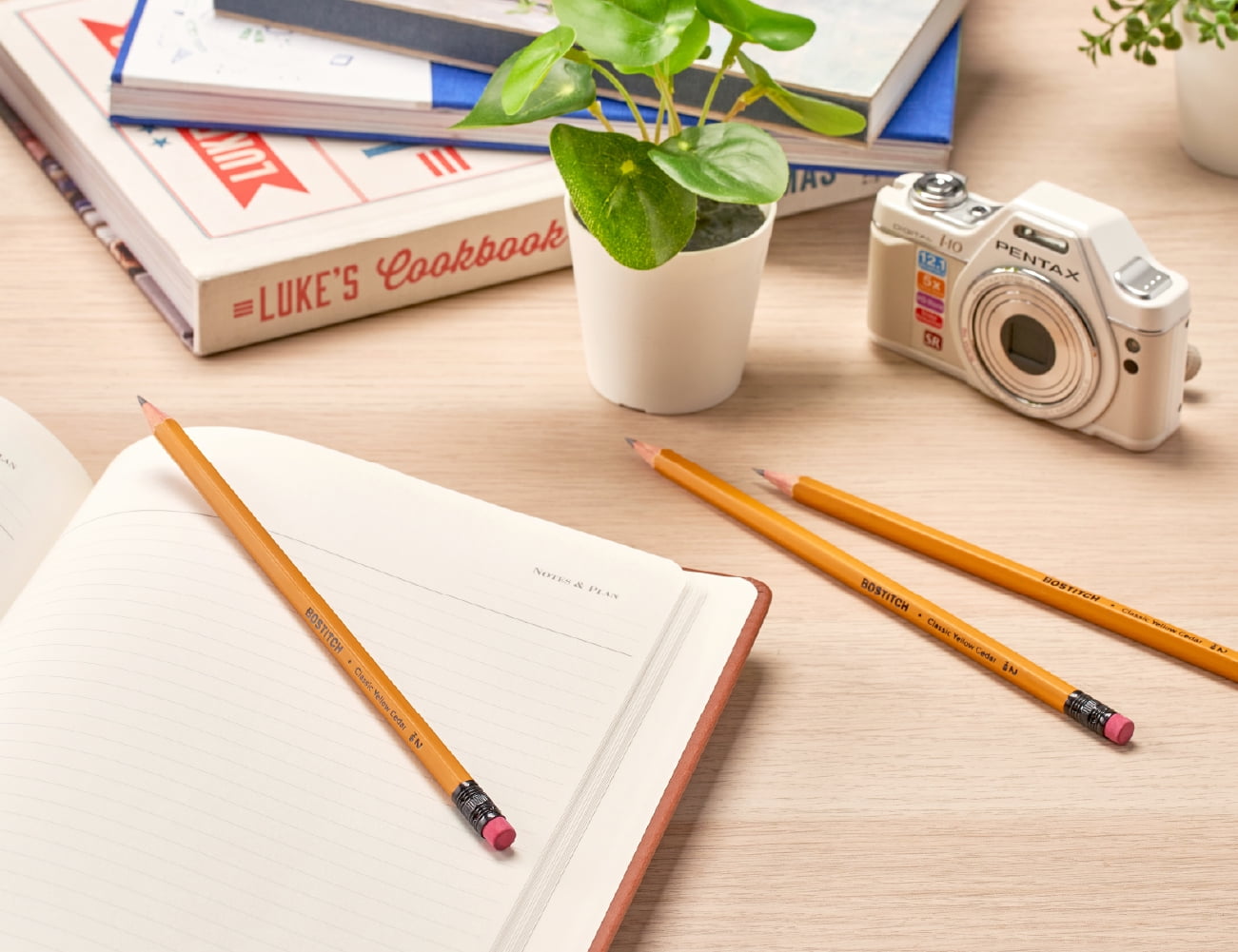 Bostitch Office Premium American Cedar Pencils, 2-Pack (BACP12Y-2PK)