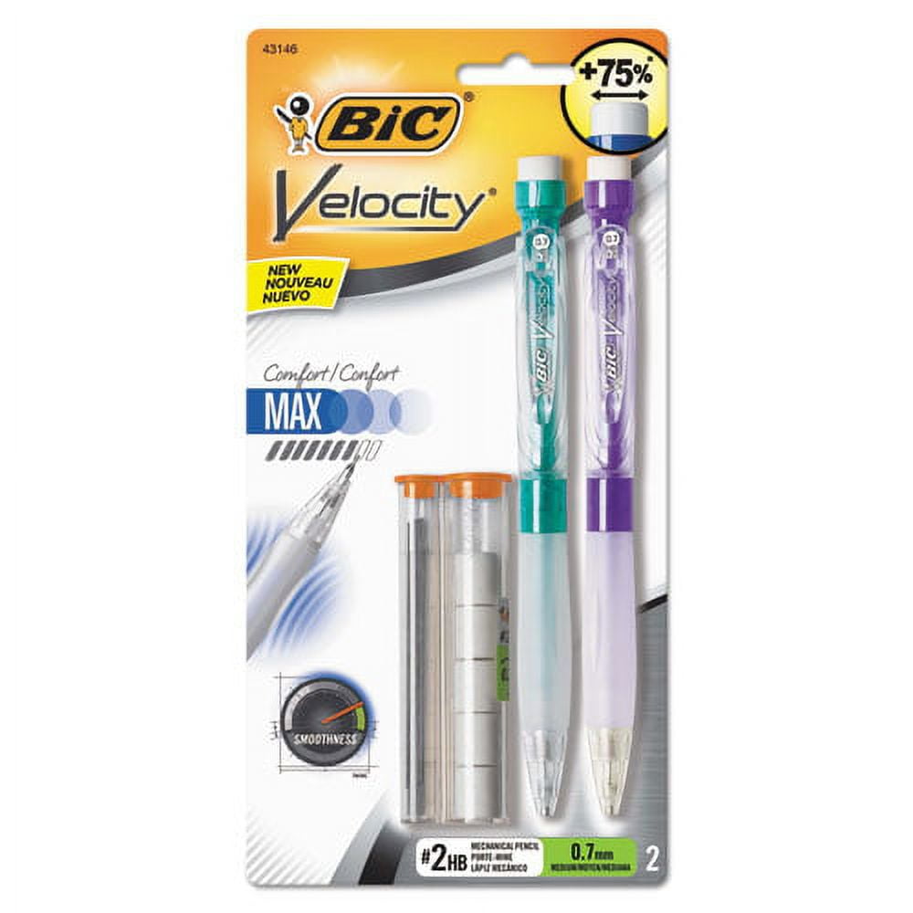 Velocity Max Pencil, 0.7 Mm, Hb (#2.5), Black Lead, Assorted Barrel Colors, 2/pack | Bundle of 5 Packs